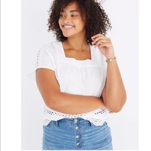 Madewell Eyelet Angelica Top